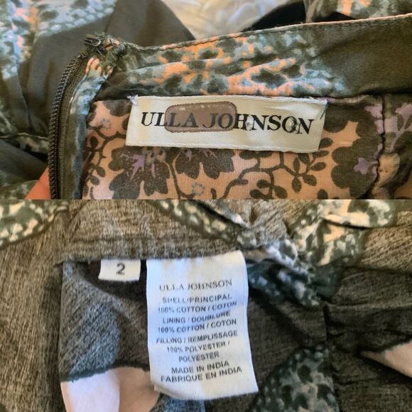 Ulla Johnson Print Dress Size 2 - Picture 7 of 12